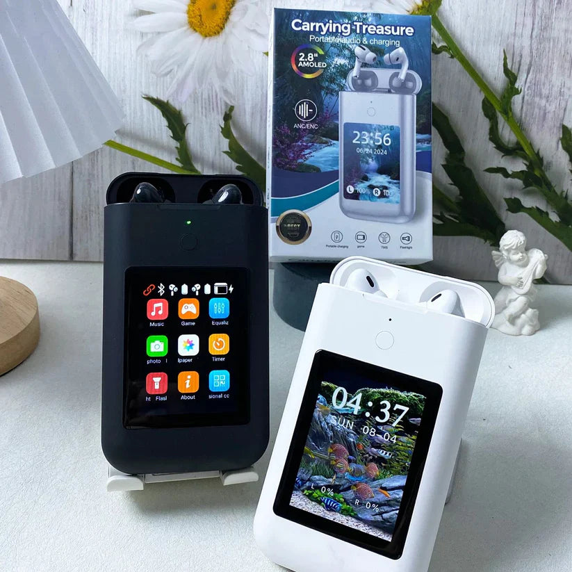 🎧Audífonos A98 Exclusivos "3 en 1" - Pantalla multifuncional + Powerbank Potente