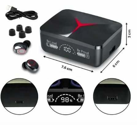 PowerSound Audífonos Gamer M90 Pro con PowerBank