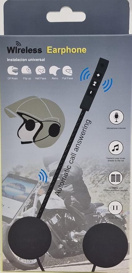 Auricular Bluetooth Casco