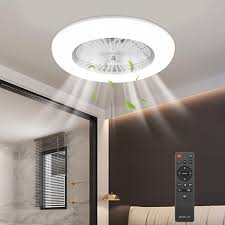 ventilador con luz y control remoto