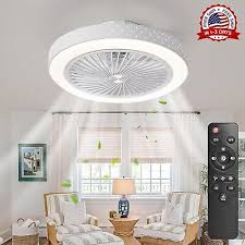 ventilador con luz y control remoto