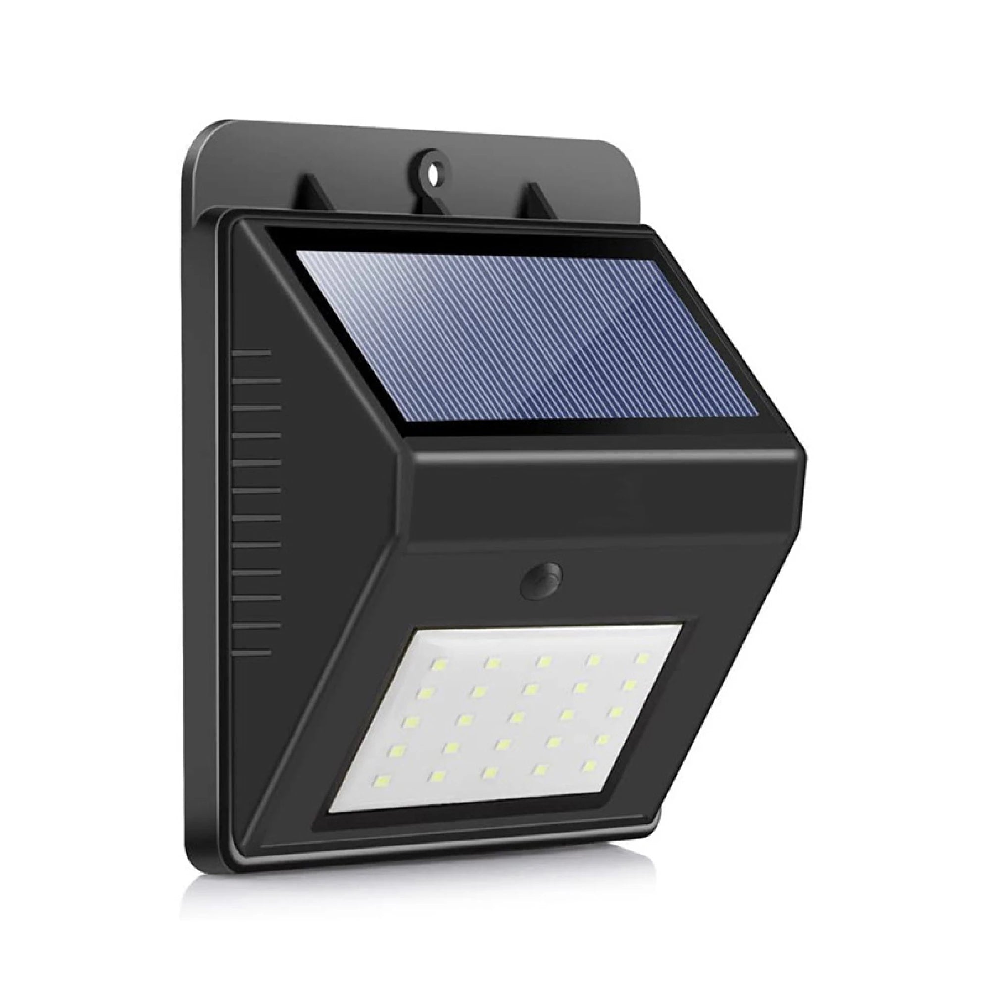 Luminaria "LOOP" LED de Pared Exterior con Panel Solar