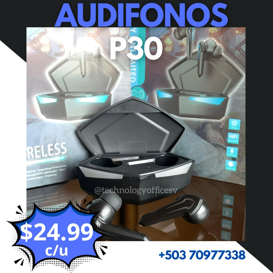 🔥Audifonos bluetooth P30  Originales