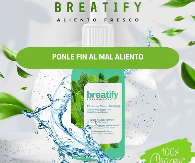Breatify | Eliminador Del Mal Aliento